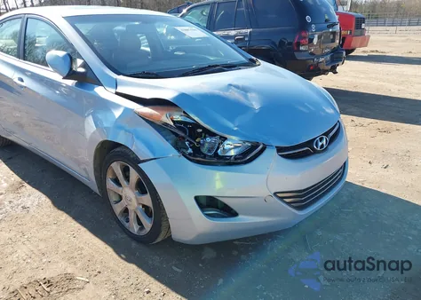2012 Hyundai Elantra Limited (Ulsan Plant) из США, поврежденный, VIN KMHDH4AE6CU428319